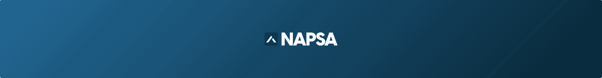 NAPSA branded banner