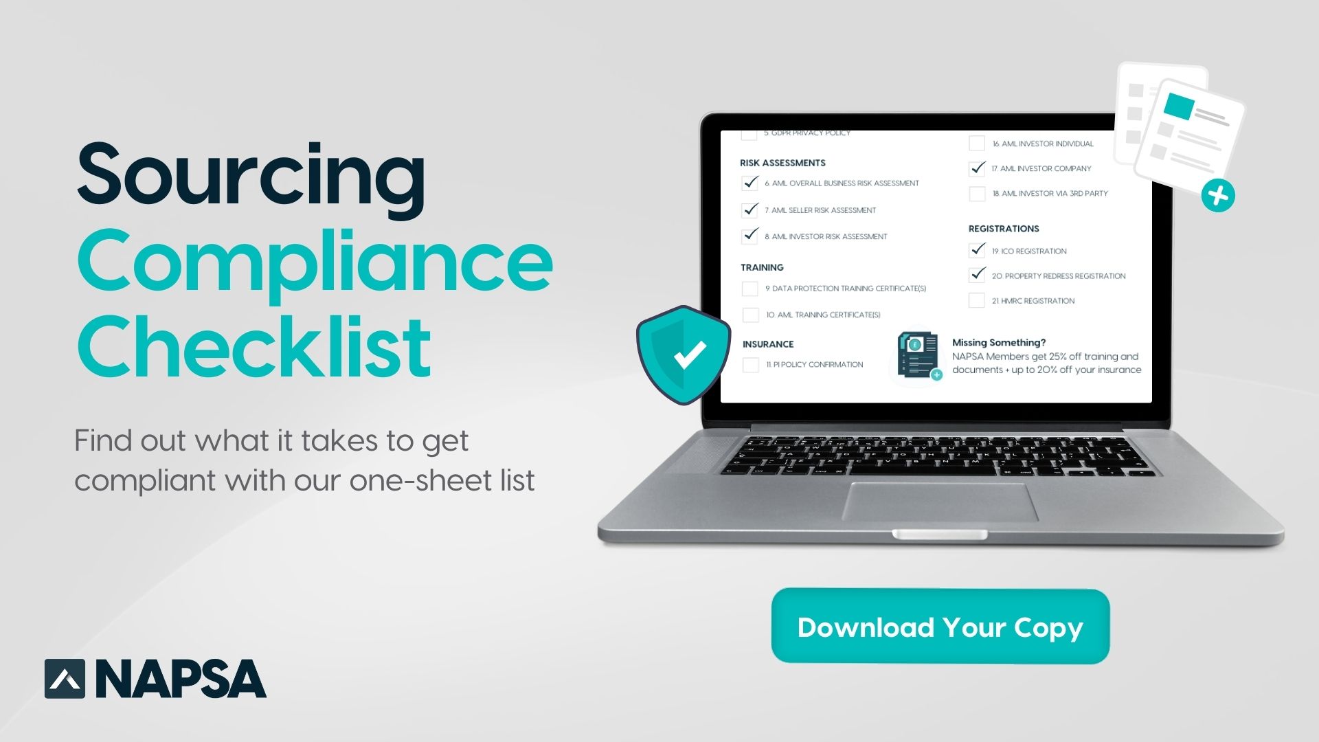 NAPSA Sourcer Compliance Checklist