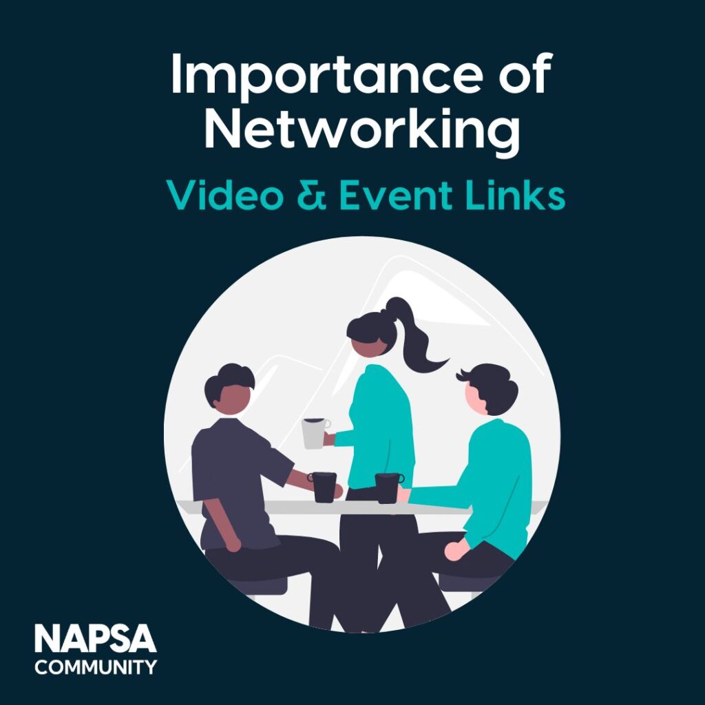 NAPSA Importance of Networking for sourcing agents